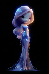 日主辛(月映の姫)のイメージイラスト